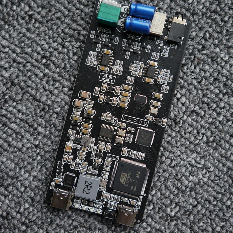 Портативный декодер Zishan U1 Hi Fi Type C USB DAC ES9038Q устройство для быстрой зарядки ПК/Android