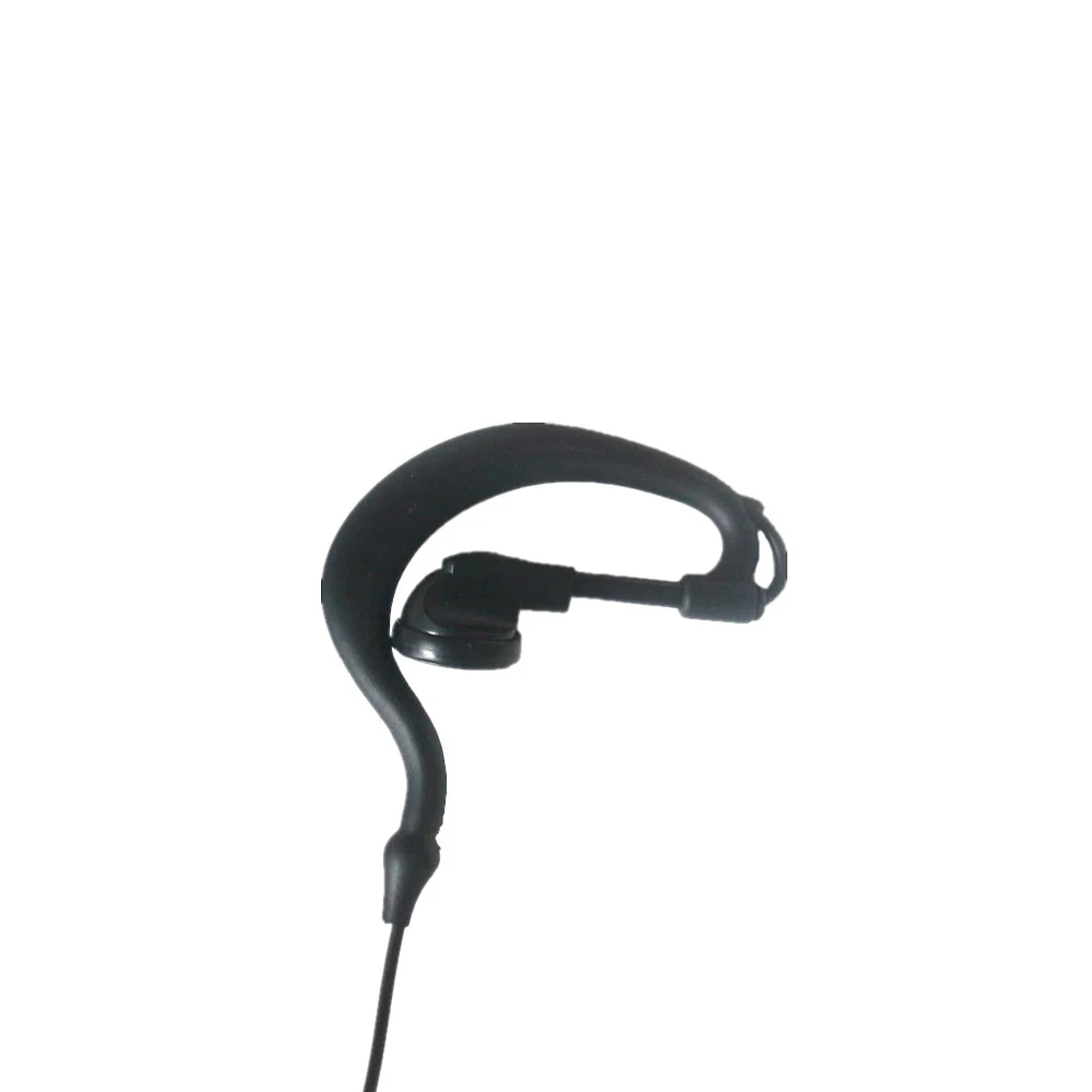 10xG ушной крюк гарнитура наушники безопасности VOX/PTT Mic для Kenwood 2/двухстороннее