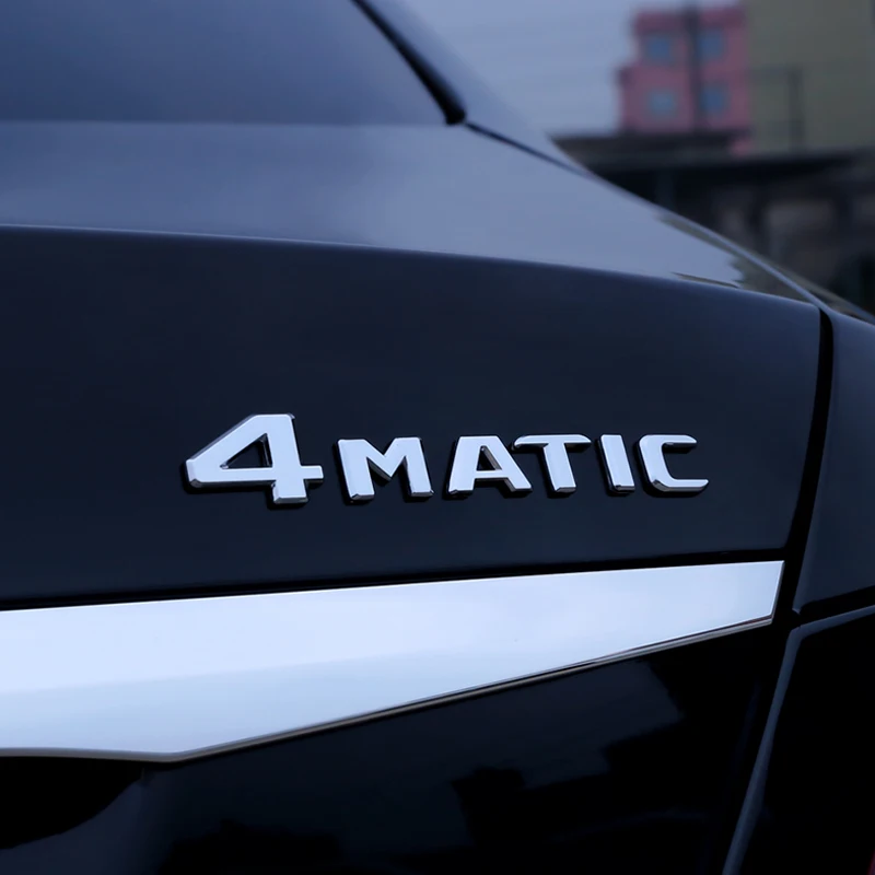 Письмо Эмблема Стикеры 4matic задняя наклейка на багажник для Mercedes Benz AMG GT C E S класс