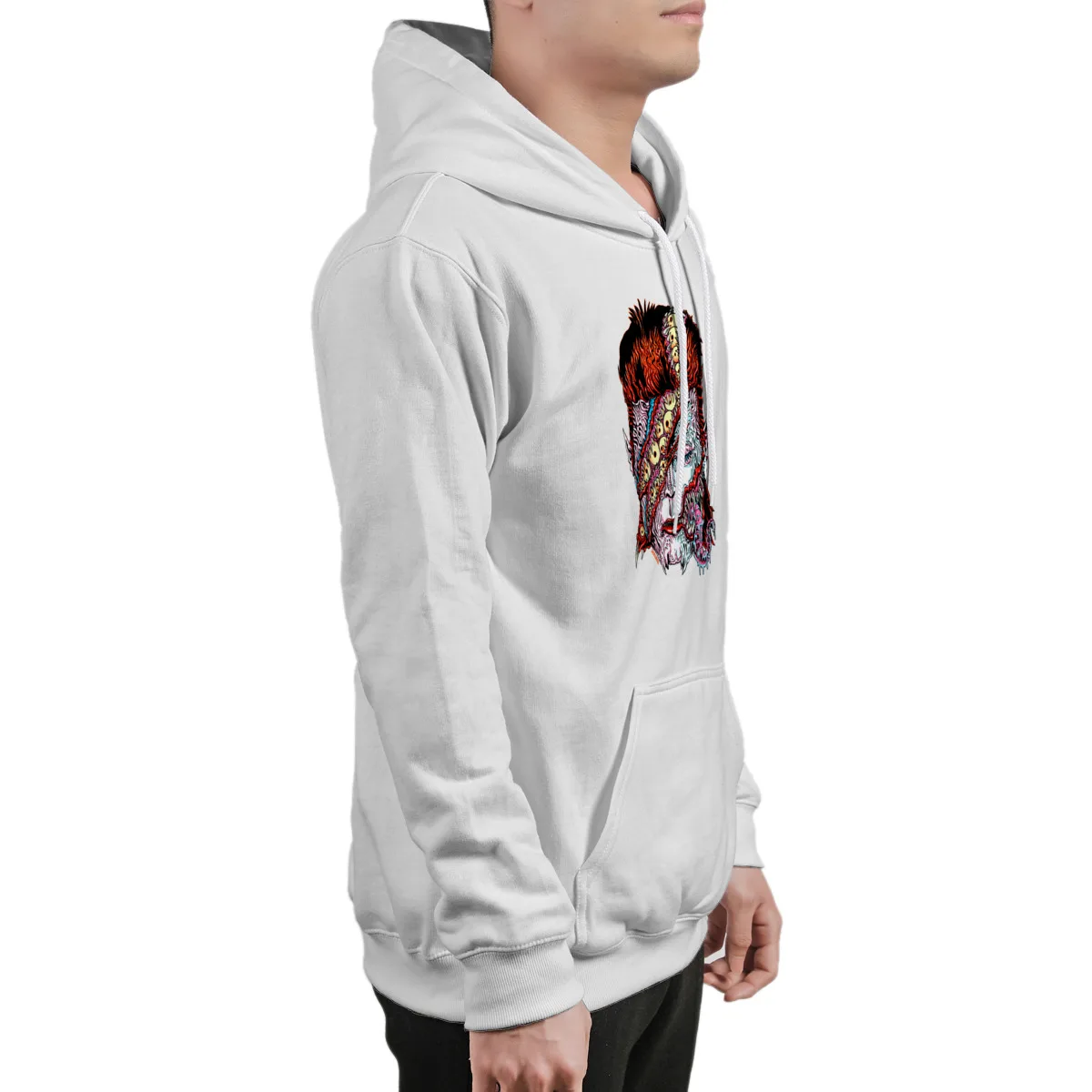 

Men's Hoodie Space ManGames Anime Oversized Retro Hip-Hop Mens Clothes 37443