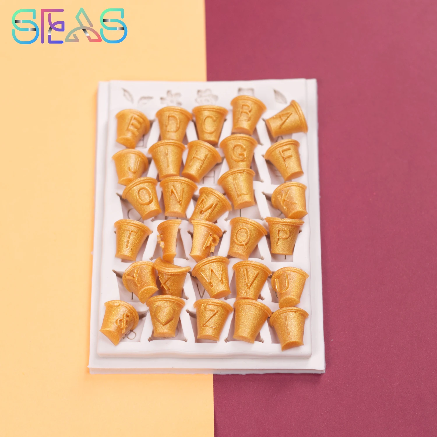 Формы для цветочных горшков цифр искусственная 3D помадка формочка торта