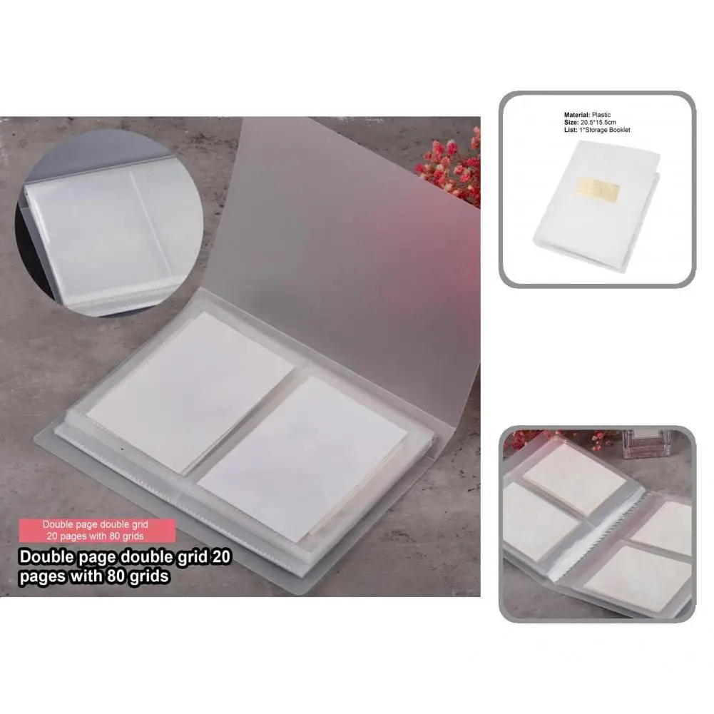 

Nail Sticker Book Lightweight Nail Water Decals Empty Storage Holder Reusable Empty Nail Sticker Album