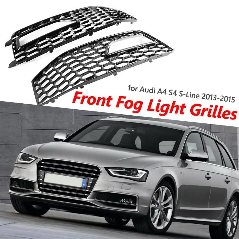 1 пара автомобильный противотуманный светильник крышка для лампы сотовая сетка