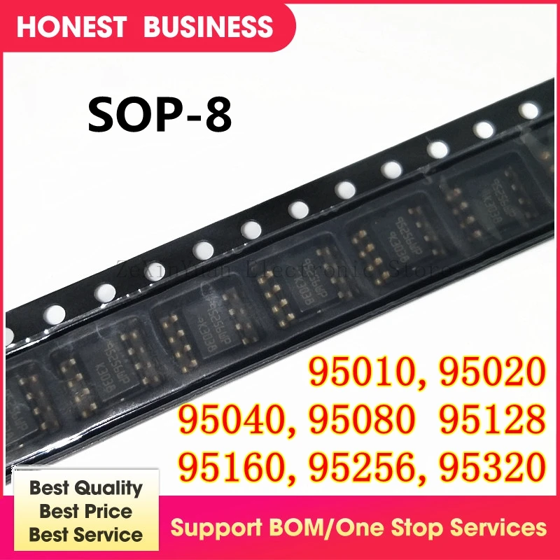

20 шт. 95010,95020,95040,95080, 95128,95160,95256,95320,95640 SOP-8, новое качество, очень хорошая работа, 100% встроенной микросхемы