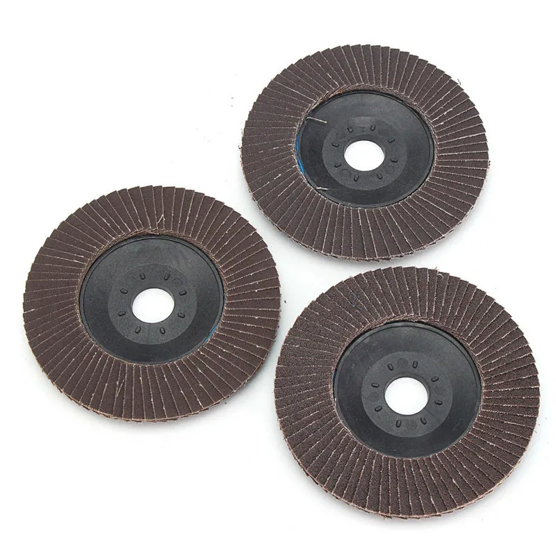 10Pc100mm клапаном наждачные круги 120/240/320 Грит угловая шлифовальная машина полировка