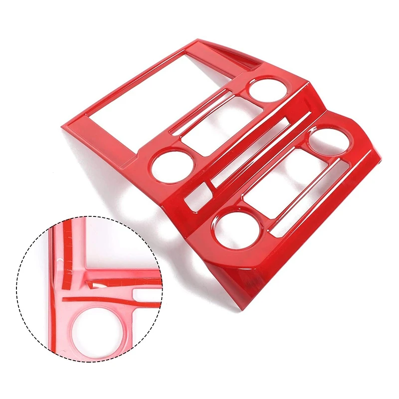 

for Ford F150 2015 2016 2017 2018 2019 2020 Central Control Air Conditioning & GPS Navi Panel Trim, ABS