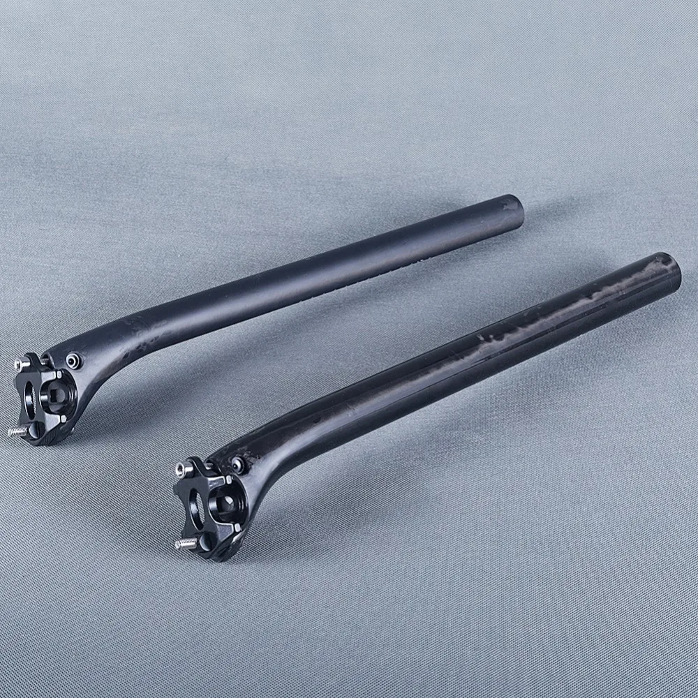 Матовый/глянцевый велосипедный штырь из углеродного волокна UD подседельный для