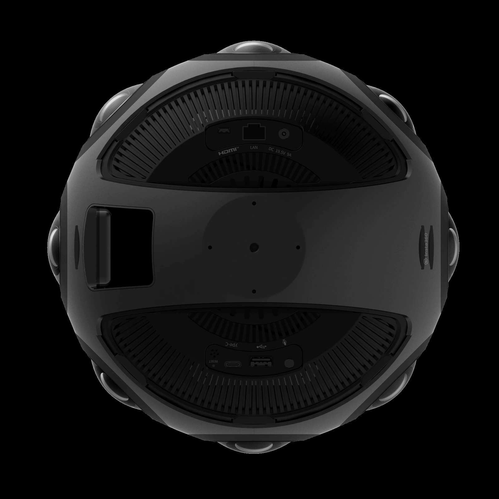 Insta360 Titan Pro панорамная камера 11K Ultra HD VR Anti Shake 8 объектив профессиональная