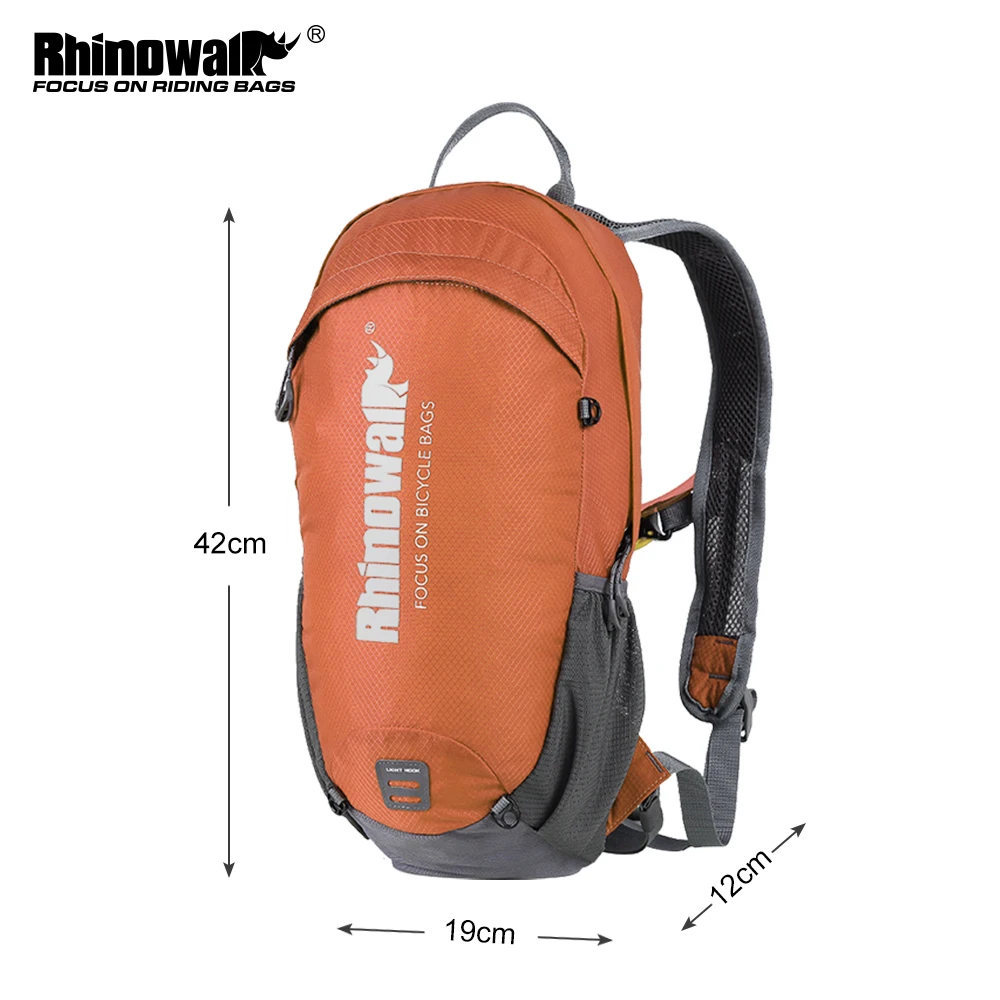Функциональный велосипедный рюкзак Rhinowalk 12 20 л для кемпинга на открытом воздухе