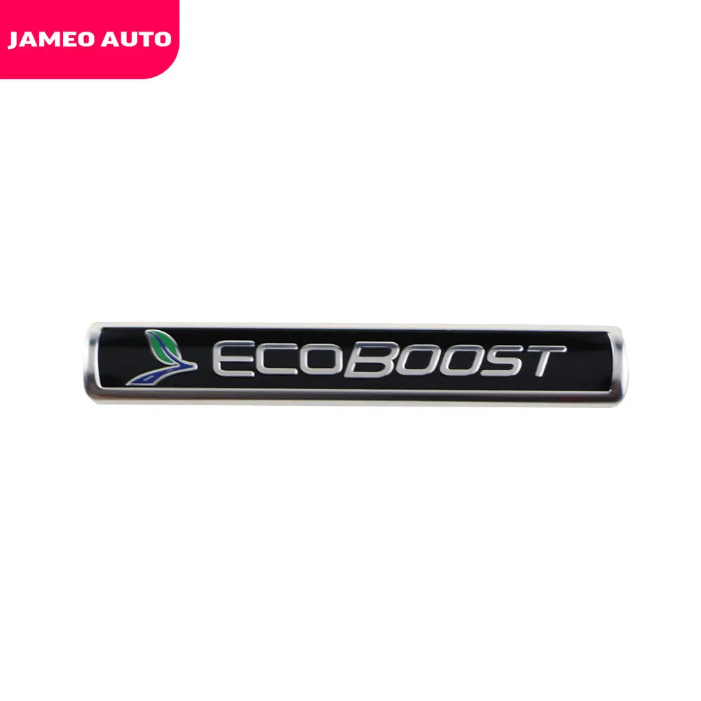 Автомобильная эмблема Jameo Ecoboost спортивный логотип 3D наклейка для Ford Focus 2 3 4 Fiesta Kuga