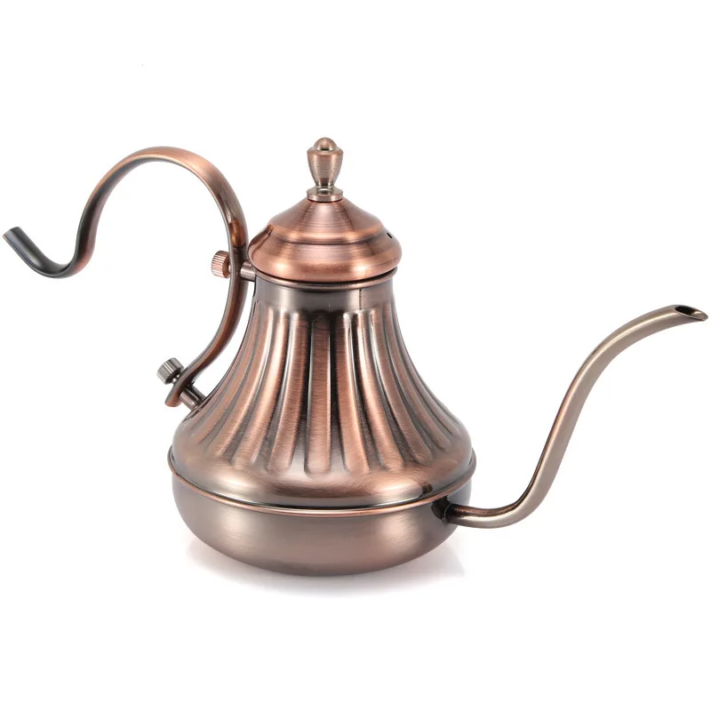 

Stainless Steel Coffee Pot 420ML 650ML Royal Coffee Drip Pot Fine Mouth Coffee Pot Long Gooseneck Spout Pour WF1111