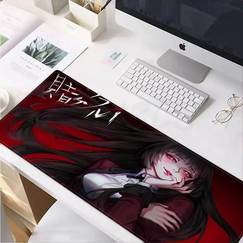 

FHNBLJ Manga Kakegurui Cool New Gaming Player desk laptop Rubber Mouse Mat Size for Keyboards Mat Mousepad for boyfriend Gift