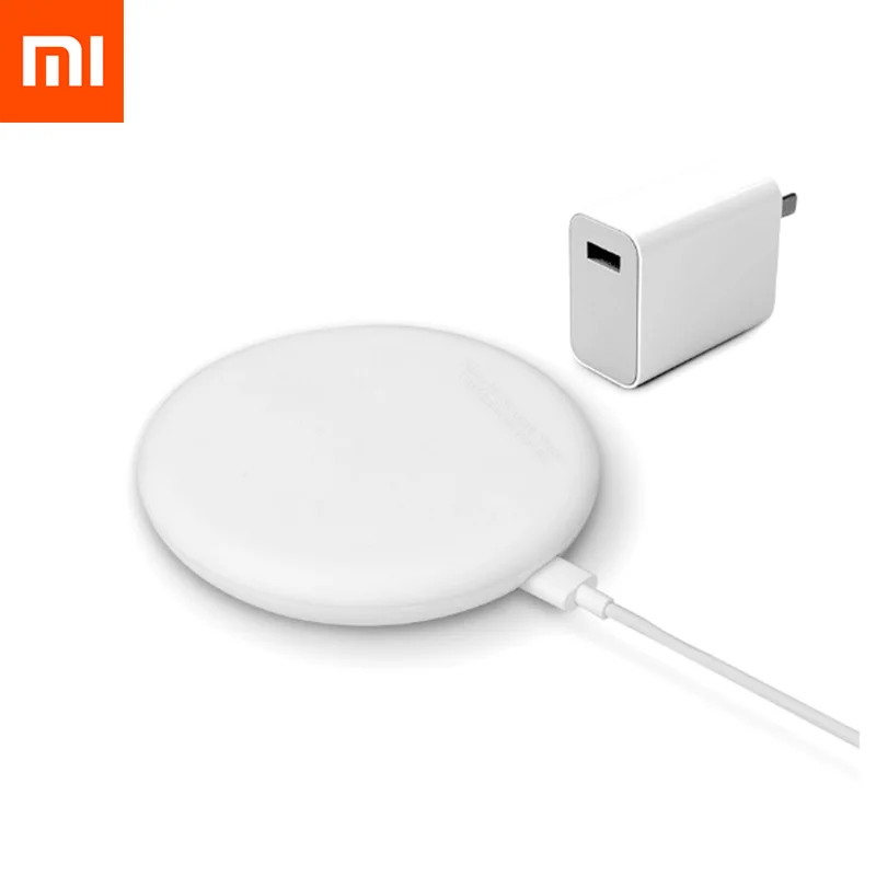 Type 2 Xiao mi jia Беспроводное зарядное устройство 20 Вт макс для mi 9(20 Вт) mi X 2 S/3(10 Вт) Qi EPP совместимый мобильный телефон(5 Вт) несколько безопасный - Цвет: Type 2