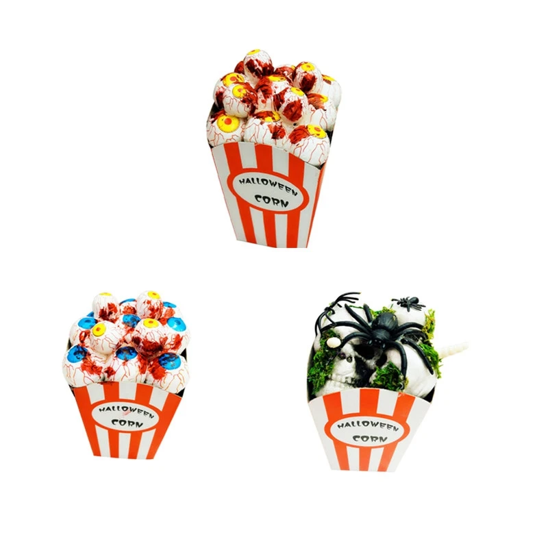 1 шт. DIY Подвеска для Хэллоуина искусственная пена Глазные яблоки паук бумажная