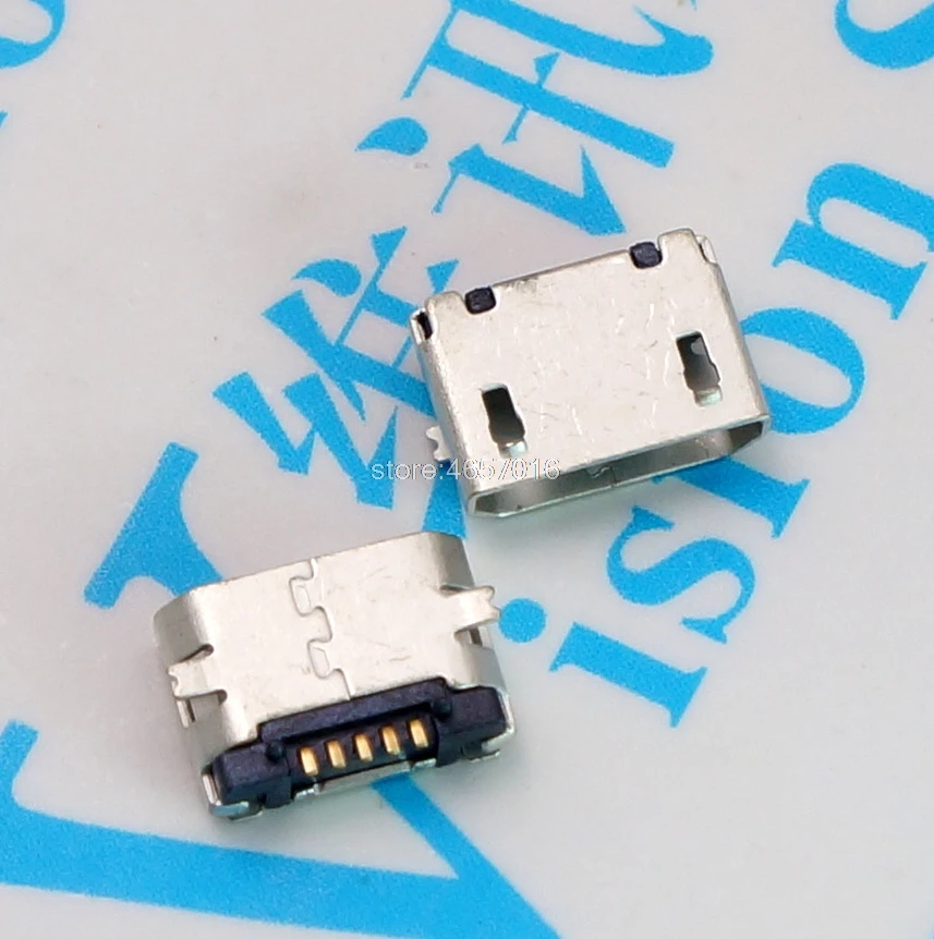 

Micro USB 5P 5-контактный DIP2 длинный Micro USB разъем 5-контактный микро USB разъем задний зарядный разъем для телефона DIY Аксессуары