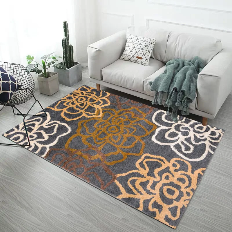

Modern Simple Living Room Carpet Geometric Pattern Floor Mat Home Display Carpet Rugs and Carpets for Home Living Room