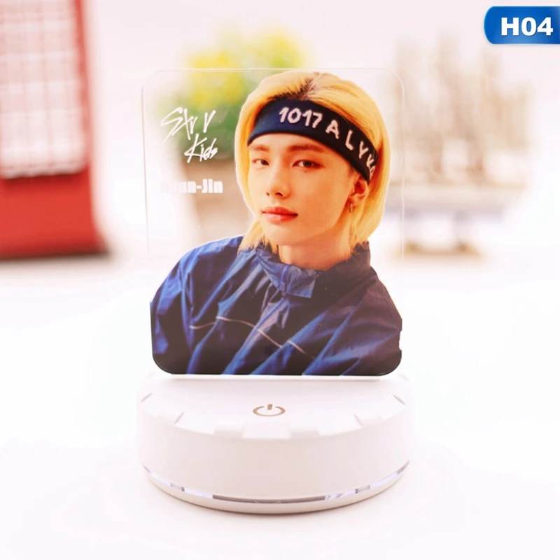 Детская акриловая светодиодная подставка Kpop STRAY экшн-фигурки настольный дисплей