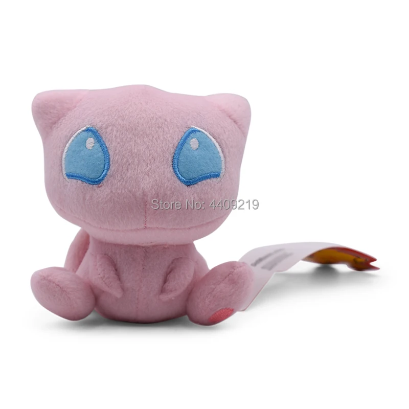 9 видов красных и синих электродов Poipole Togepi wonezee Mew Omanyte Vileplume eletabuzz милая плюшевая