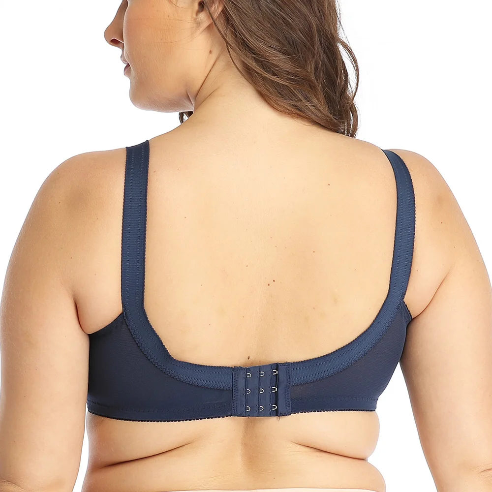 Womens Lace Bra Bralette Minimizer Bras Perspective Sexy Lingerie Brassiere Underwear Tops Plus Size 36-50 B C D DD E Cup