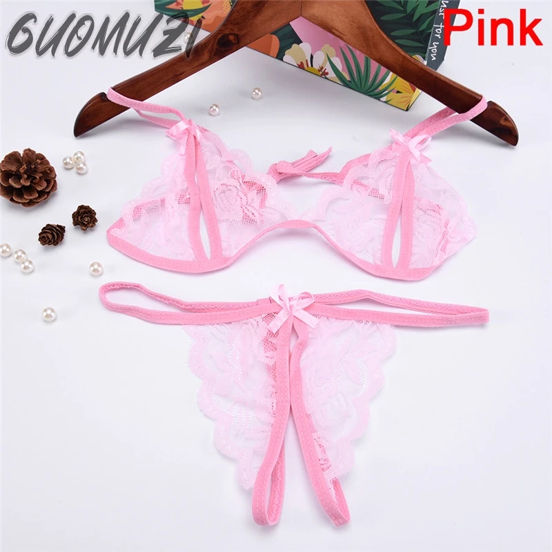 Женские сексуальные микро мини бикини стринги Нижнее белье Бюстгальтер
