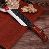 handmade stainless steel kitchen boning knife fishing knife meat cleaver outdoor cooking cutter butcher knife