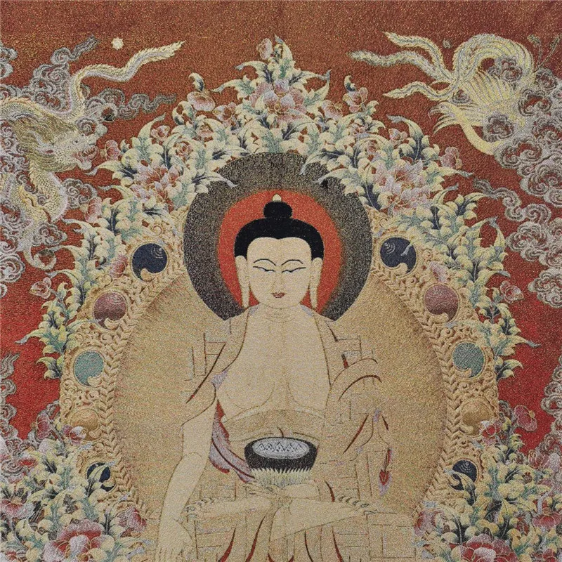 Эпос об уникальный ручной работы Большие размеры 35 &quotтибетская буддийская танка