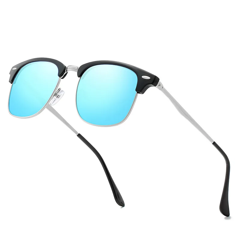 

2022 Men Polarized Sunglasses Brand Designer Semi Rimless Classic Sun Glasses Women Lentes De Sol Hombre Shades Sunglass UV400