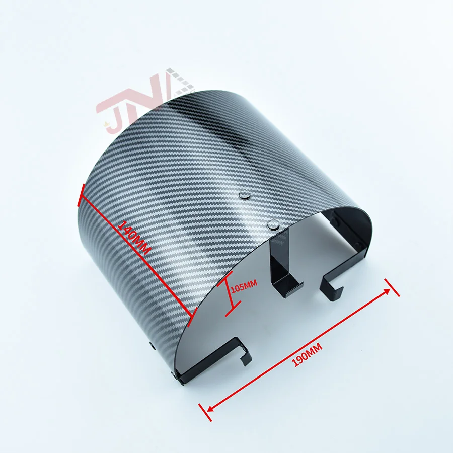 Universal Titanium Blue/Neo Chrome/Carbon Heat Shield Air Intake Filter Cover 2.5" -5.5" | Автомобили и мотоциклы