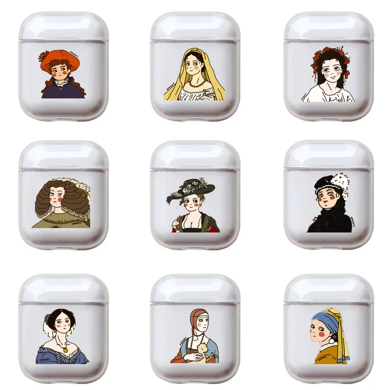 Чехол для AirPods Pro мультяшный Bluetooth наушник с абстрактным рисунком защитный