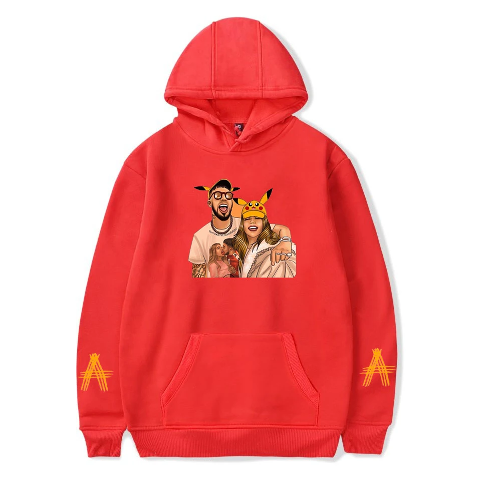 Anuel AA Стиль Знаменитостей Толстовка для мужчин и женщин