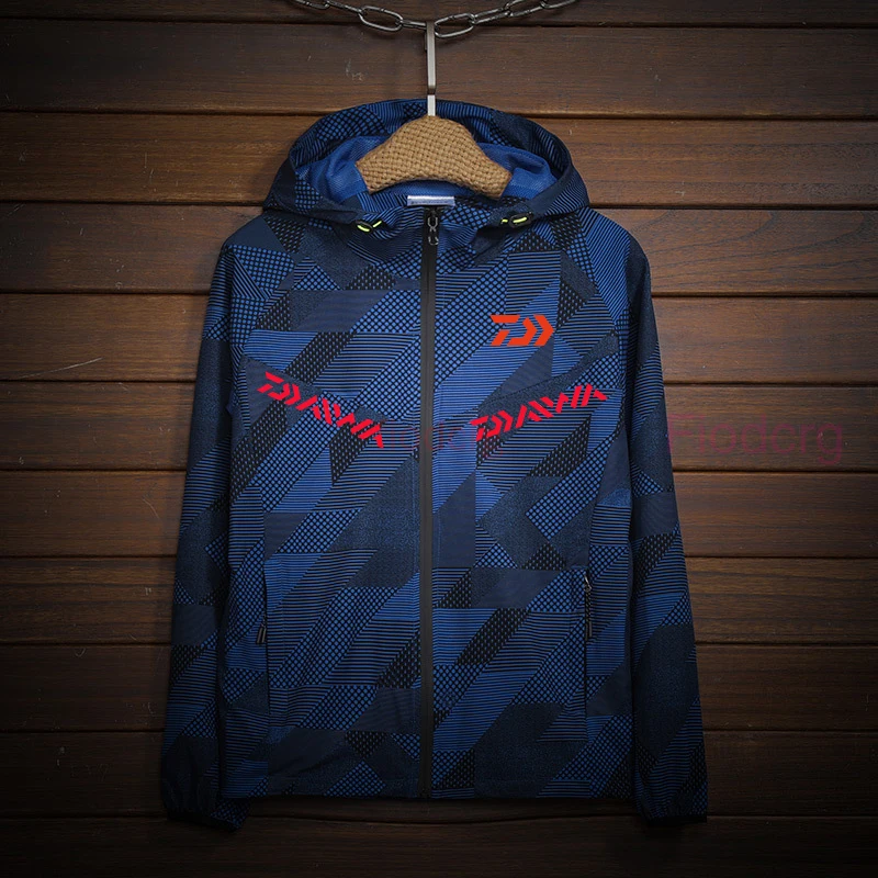 Ветровка Рыбацкая куртка DAIWA Рыболовная одежда Рыбная рубашка дышащая пот