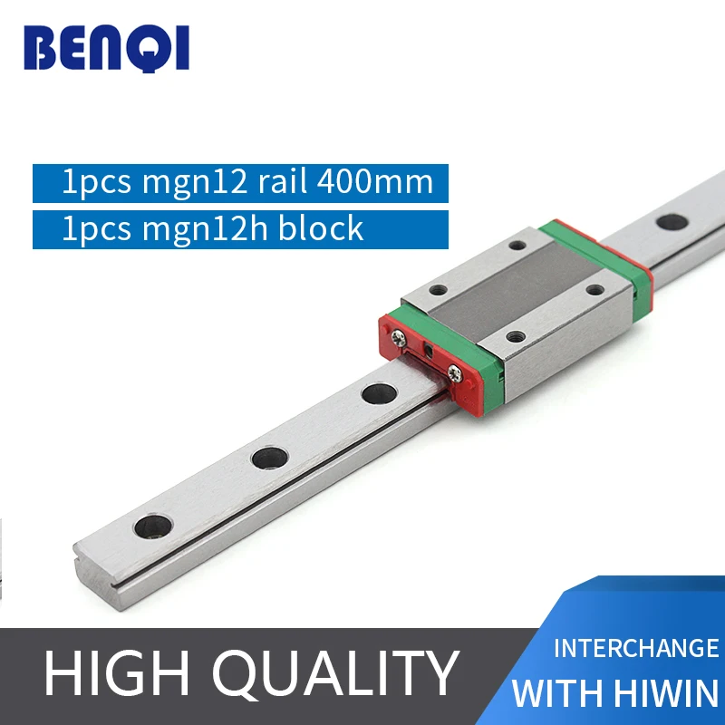 Линейная направляющая для 3d принтера MGN12H блок + L400 мм принтера|linear guide|mgn12h block3d printer