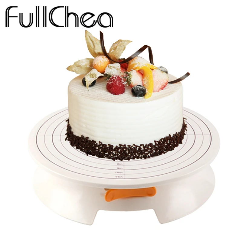 FullChea Инструменты для выпечки 30 3 &quotВращающийся торт вращающаяся Платформа