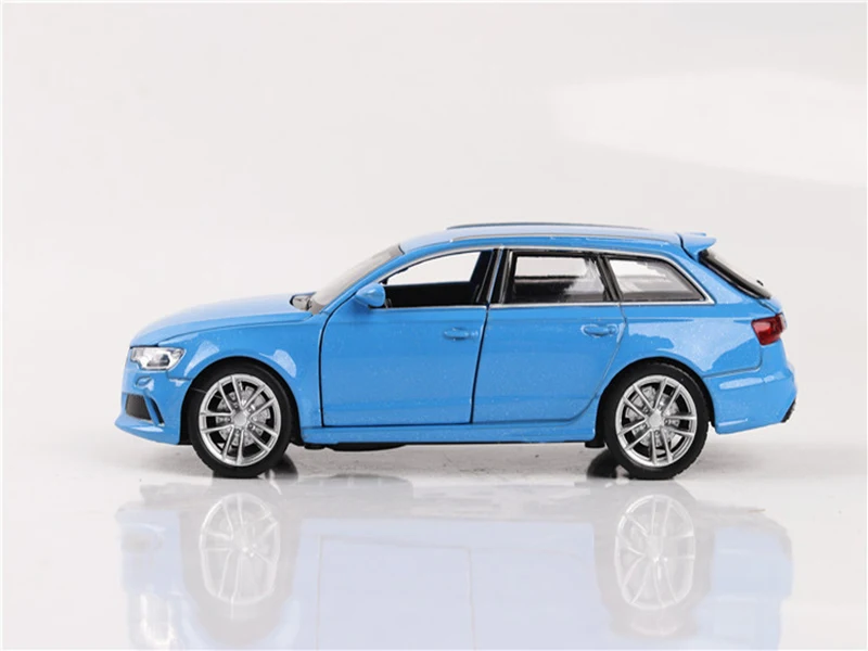Модель автомобиля Audi RS6 из цинкового сплава модель литого под давлением со звуком
