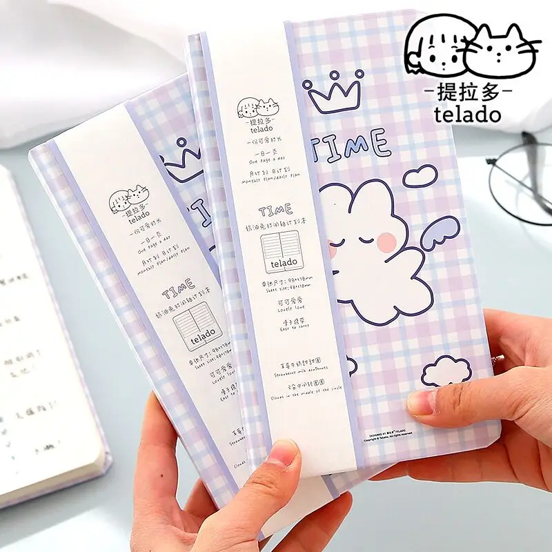 MINKYS Kawaii Rabbit ежедневник 2022 Еженедельный Ежемесячный план Журнал Дневник записная