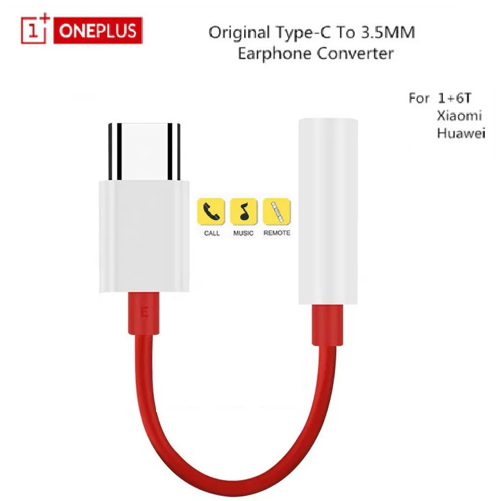 Адаптер для наушников oneplus 6T 7 Pro usb Type C-3 5 мм Aux аудио 7T/7T usb-c кабель музыкального