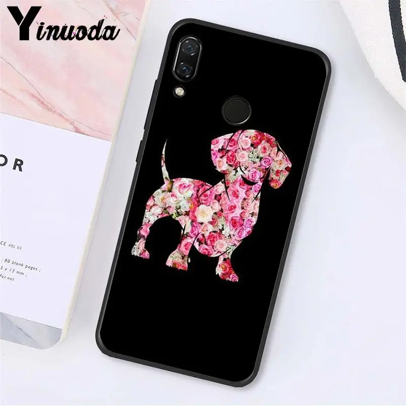 Чехол для телефона Yinuoda с изображением мультяшных животных собак таксы Xiaomi Redmi8 4X