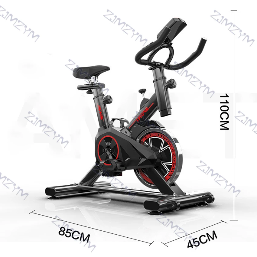 Exercise Bike Home Indoor LED Display Spinning Bicycle Sports Pedal Cycling Bikes Trainer 150kg Load Fitness Gear Gym Equipment | Спорт и
