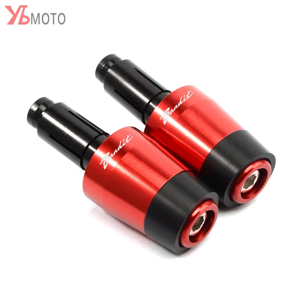 Motorcycles Handlebar Counterweight Plug Slider Ends Grips For SUZUKI GSF 250 600S GSF650 GSF1200 GSF1250 bandit 600 400 | Автомобили и