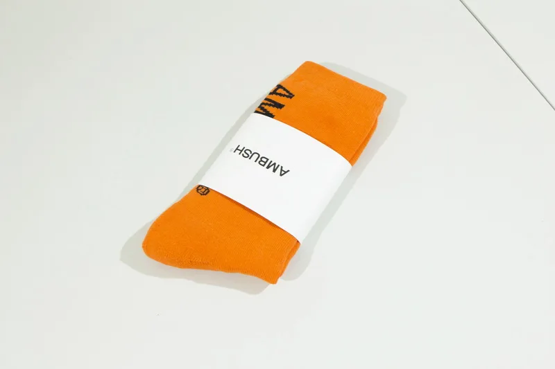 19SS Best Version ambush Socks pure color cotton socks Hip Hop Streetwear kanye west ambush Socks