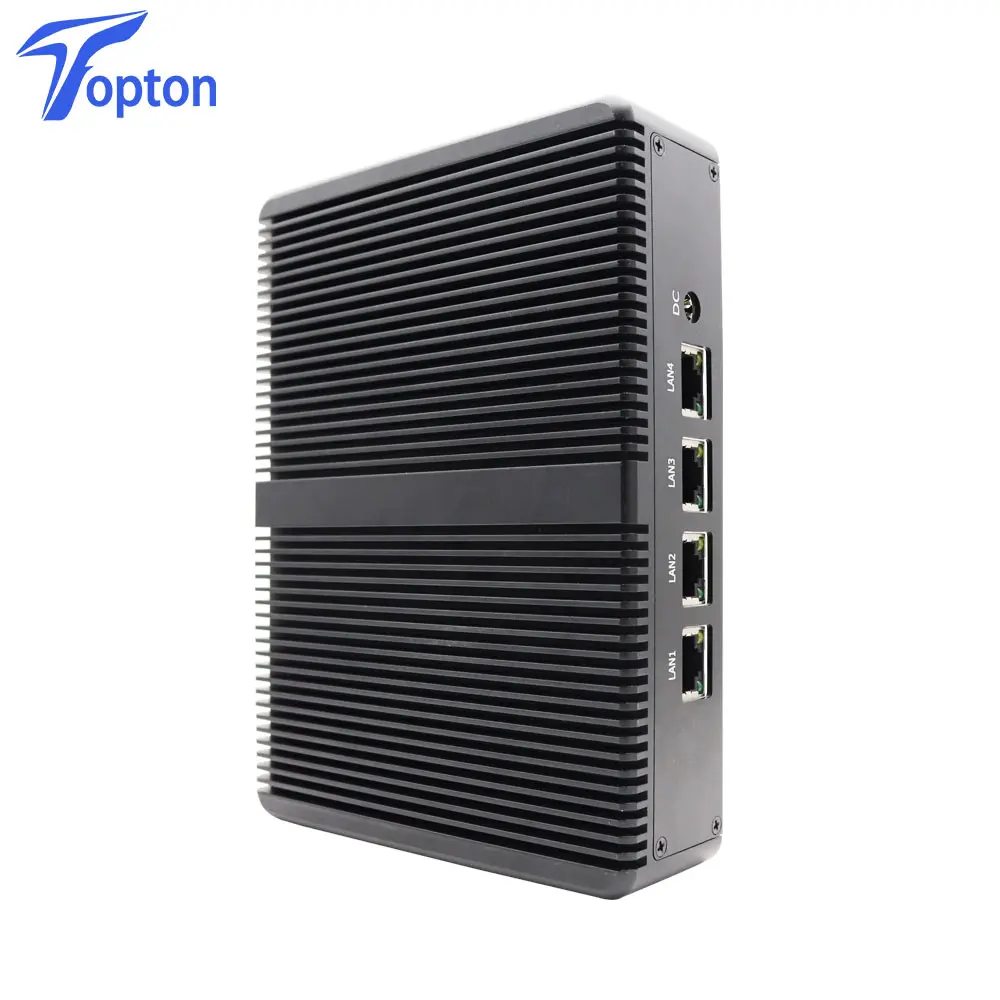 PfSense PC с 8 Гб ОЗУ 64 SSD 4 порта Intel LAN VGA 3 USB четырехъядерный маршрутизатор Celeron j1900 2 ГГц