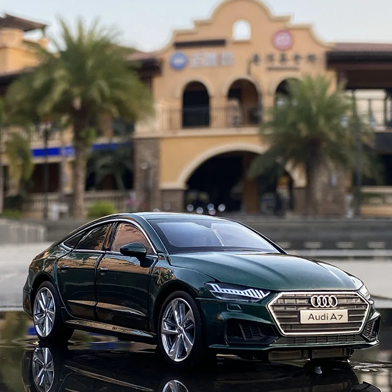 Модель автомобиля AUDI A4 A6 A7 A8 литая Игрушечная модель звуки и огни хобби для