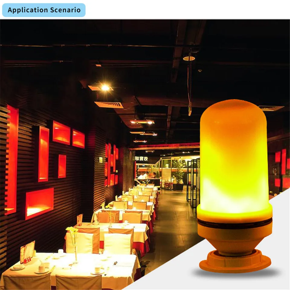 Более дешевый новый дизайн 4 режима E27 Светодиодный светильник с эффектом