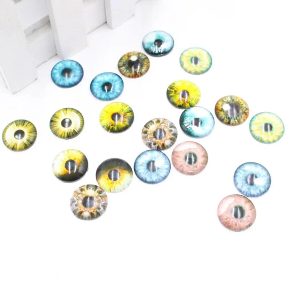 Бесплатная доставка Партия из 20 пар стеклянная кукла глазами животных поделки