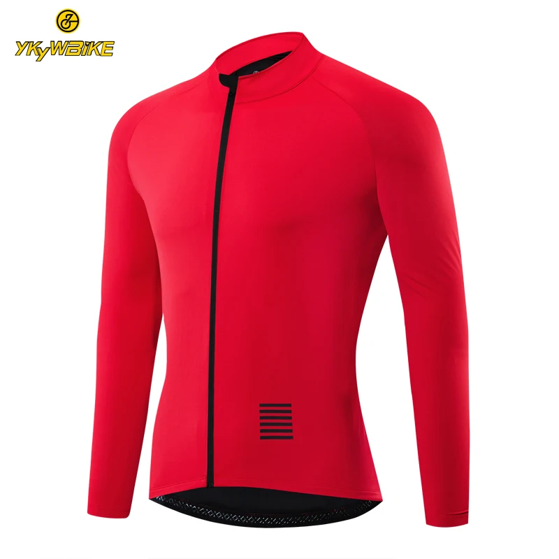 YKYWBIKE Nuovo Arrivo NW Ciclismo maglia A Maniche Lunghe Autunno Abbigliamento Bici Della Bicicletta Maillot MTB Vestiti - Цвет: Красный