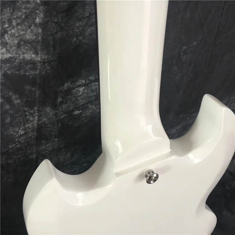 

High quality Chinese electric guitar, electric guitar, mahogany, white, custom electric guitar,
