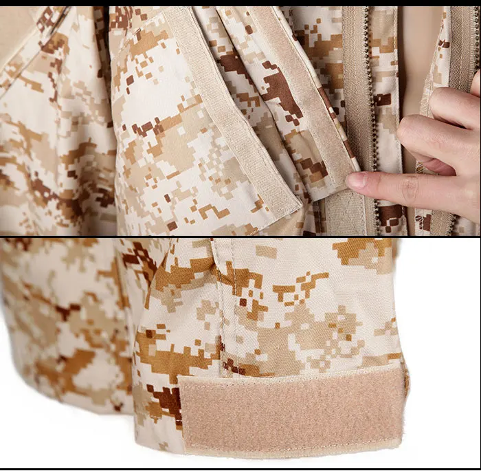 17Color Men Army Tactical Military Uniform Camouflage Combat Shirt Clothes Special Forces ACU Militar Uniforms for Man Coat Set