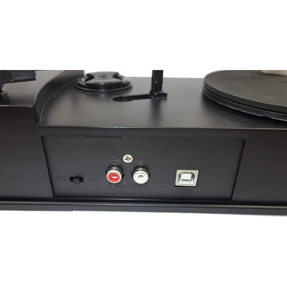 

Mini Retro USB Turntable Record Player with Speaker Vinyl Turntables Audio Players Phonograph Convert Vinyl LP to MP3/WAV Plug