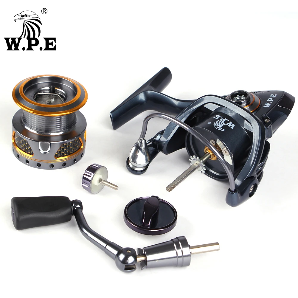 W.P.E SC16 30F/40F серия 9 + 1 шарикоподшипники спиннинговое рыболовное колесо с высокой