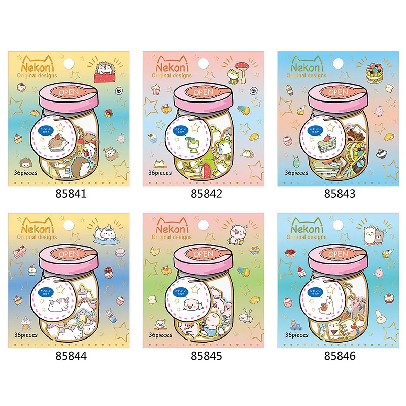 

20set/1lot Kawaii Stationery Stickers Pig Unicorn Diary Planner Decorative Mobile Stickers Scrapbooking DIY Craft Stickers